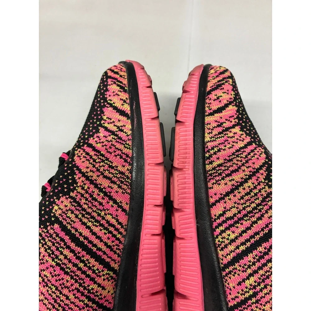 Skechers Sneakers Flex Appeal Next Generation Womens Size 10 Black Pink Athletic